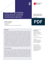 Urban Form and Livability: Socioeconomic and Built Environment Indicators