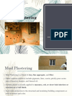 Module 3 - Mud Plastering, Mud Construction