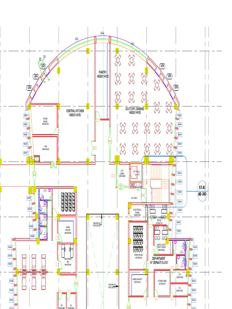 Ar-Hb-1f - 15024b-S6-Ap-001-010-R3-Ground Floor | PDF | Storage Media ...