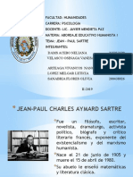 Jean Paul Sartre Exposición