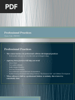 Professional Practices: Course Code: ITEC4112