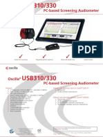 Oscilla PC-based Screening Audiometer
