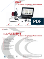 Oscilla PC-based Diagnostic Audiometer