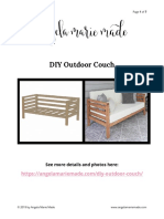 DIY Outdoor Couch: See More Details and Photos Here