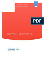 Proyecto Interdisciplinar Científico 5 Semana 2 Primero Bgu