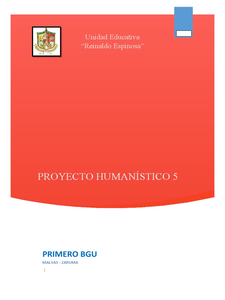 Proyecto Interdisciplinar Humanistico 5 Semana 2 Primero Bgu PDF Ensayos Verdad
