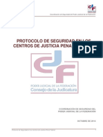 Protocolo de Seguridad en Los Centros de Justicia Penal Federal