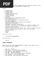 CLI Commands Used To Troubleshoot ACI Fabric