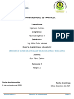 Reporte de Practica 1-Acetato de Amilo-Guni Perez