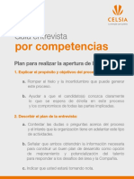 Guía Entrevista Por Competencias