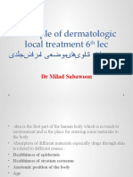 The Principles of Dermatologic and Local Treatment