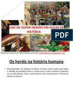 Uso de Super-Herois em Aulas de História