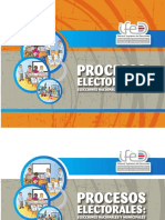 Procesos Electorales Nacionales - TSE