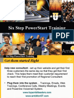 Six Step Power Start Training Presentation