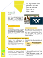 Aviculture Reglementation Poules Pondeuses en Agriculture Biologique2018 02
