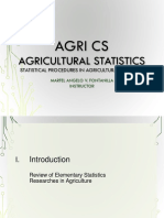 AgriStat - Elementary Statistics