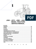 JX60 - JX70 - JX80 - JX90 - JX95 Model Tractors Service Manual