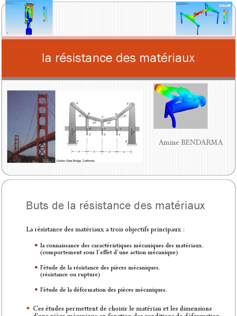 RDM S2 | PDF | Résistance des matériaux | Contrainte de cisaillement