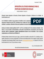 Comunicado 110-2021 MINEDU PONE A DISPOSICIÓN LOS LISTADOS NOMINALES PARA EL PAGO OPORTUNO DE BENEFICIOS SOCIALES