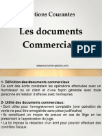 Documents Commerciaux Cours PDF WWW - Economie