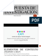 Propuesta de Investigación. Magíster