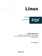 Linux – Programmation Système Et Réseau