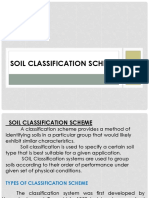 Soil Classification Scheme