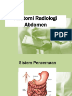 Anatomi dan modalitas pencitraan sistem pencernaan