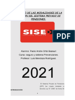 ENSEAYO DE LAS MODALIDADES DE LA PENSION DEL SISTEMA PRIVADO DE PENSIONES-Paolo Andre Ortiz Bazauri