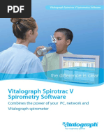 Vitalograph Spirotrac V Software