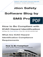 How To Be Compliant With ICAO Hazard Identification