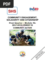 Community Engagement, Solidarity and Citizenship: First Quarter - Module 5b