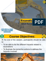 Excavation Safety: COSH Training