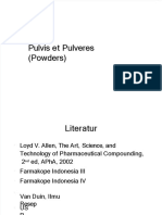 Pulvis dan Pulveres (Serbuk dan Serbuk yang Dibagi
