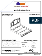 Assembly Instructions: CM7612CK/EK CM7611CK/EK