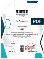 Sertifikat_erlan Suherlan, s.pd