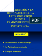 1 - Introduccion A La Patologia