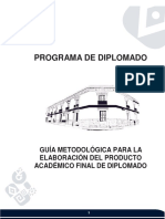 OK. Guía Metodológica para La Elaboración Del Producto Académico Final (PAF) Ok