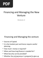 Module 4 Managing The Venture