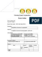 Christian Family Organization Project Outline: District: Alaminos City Organization: SCAN