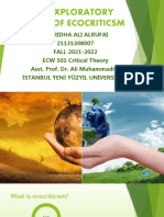 Ecocriticism Ali Alrufai