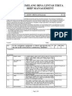 D - 01 Navigation Equipment Audit Checklist - 14.05.2009 New