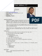 Indonesian Sustainability Expert's Resume