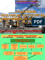 Expo 02 Investigaciones Geotecnicas para Tuneles