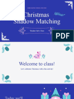 Christmas Shadow Matching: Teacher Sal's Class