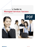 The CIO's Guide to Managed Services Success