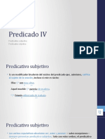 Predicado IV (Predicativos)