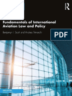 (Aviation Fundamentals) Benjamyn I. Scott and Andrea Trimarchi - Fundamentals of International Aviation Law and Policy-Routledge (2019)