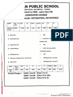 Admission Charge