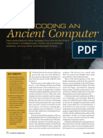 Decoding an Ancient Computer